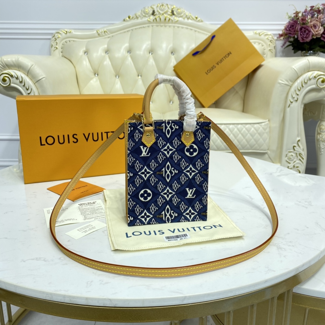 Louis Vuitton Since 1854 Petit Sac Plat Handbag M80288